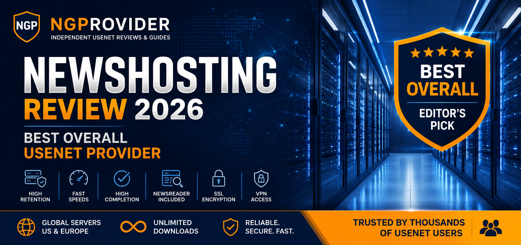 Newshosting Review 2026 - Best Overall Usenet Provider