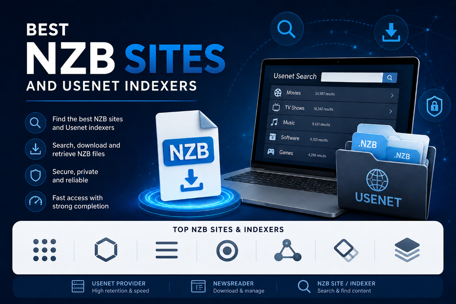 Best NZB Sites and Usenet Indexers